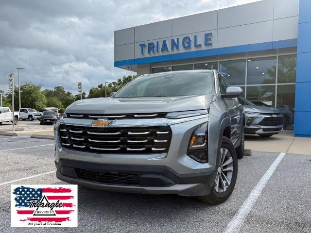 2026 Chevrolet Equinox LT in Sterling Gray Metallic — front three-quarter view